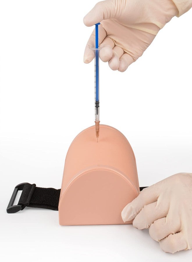 Medarchitect Intramuscular Injection Training Pad Model with 3 Skin Layers IM, SQ, ID Injection Simulator Practice Tool for Medical Education to Student, Nurse, Doctor Educational Supplier - Image 1